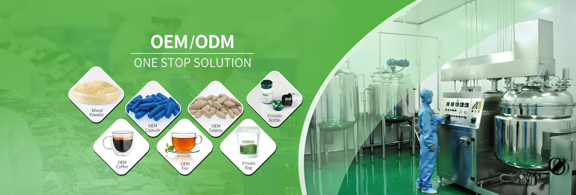 Formuła ziołowa OEM i ODM